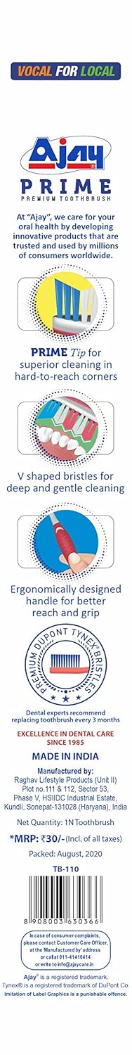 Ajay Prime Premium Toothbrush - Image 3