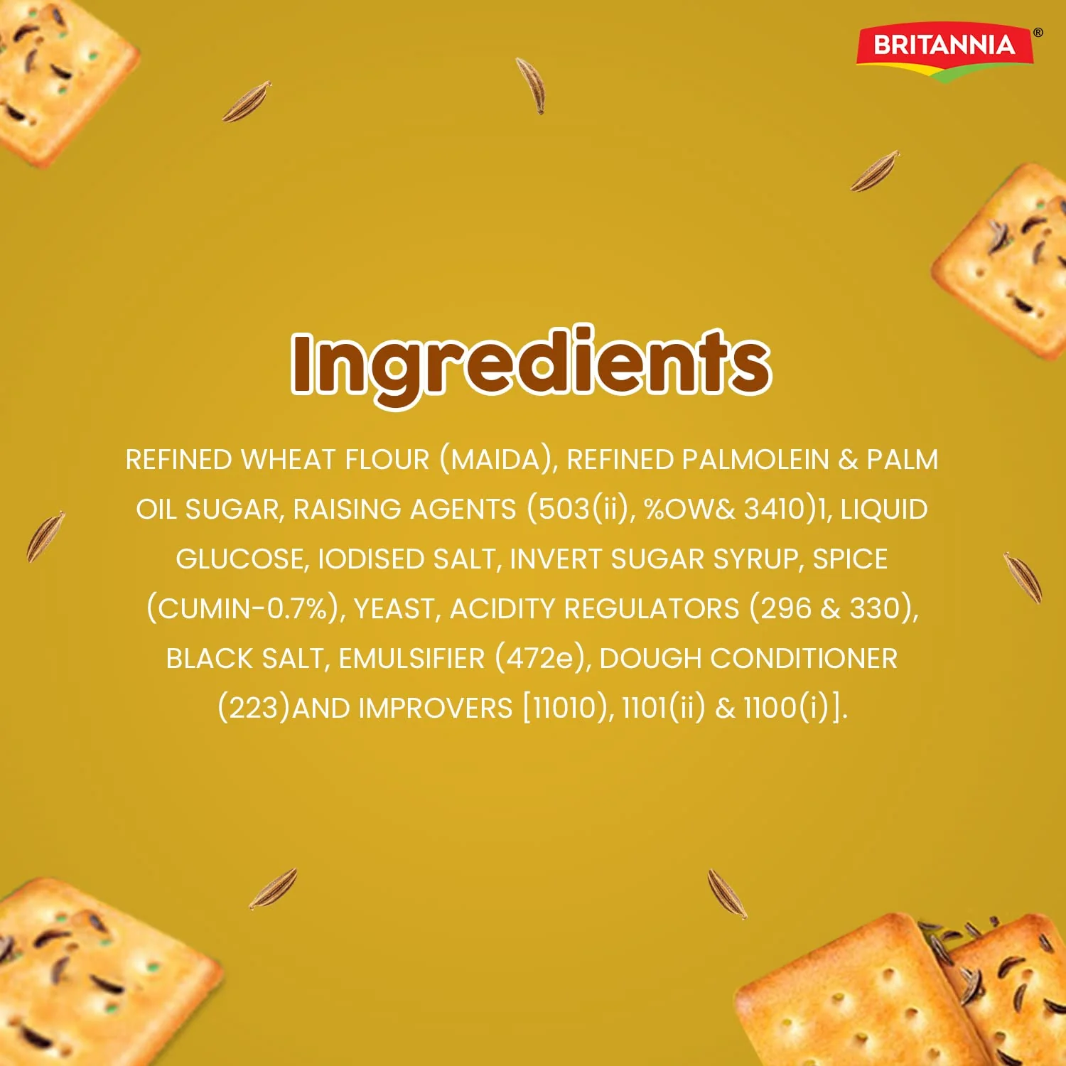 Britannia 50-50 Jeera Masti Biscuits, 260g or 300g - Image 3