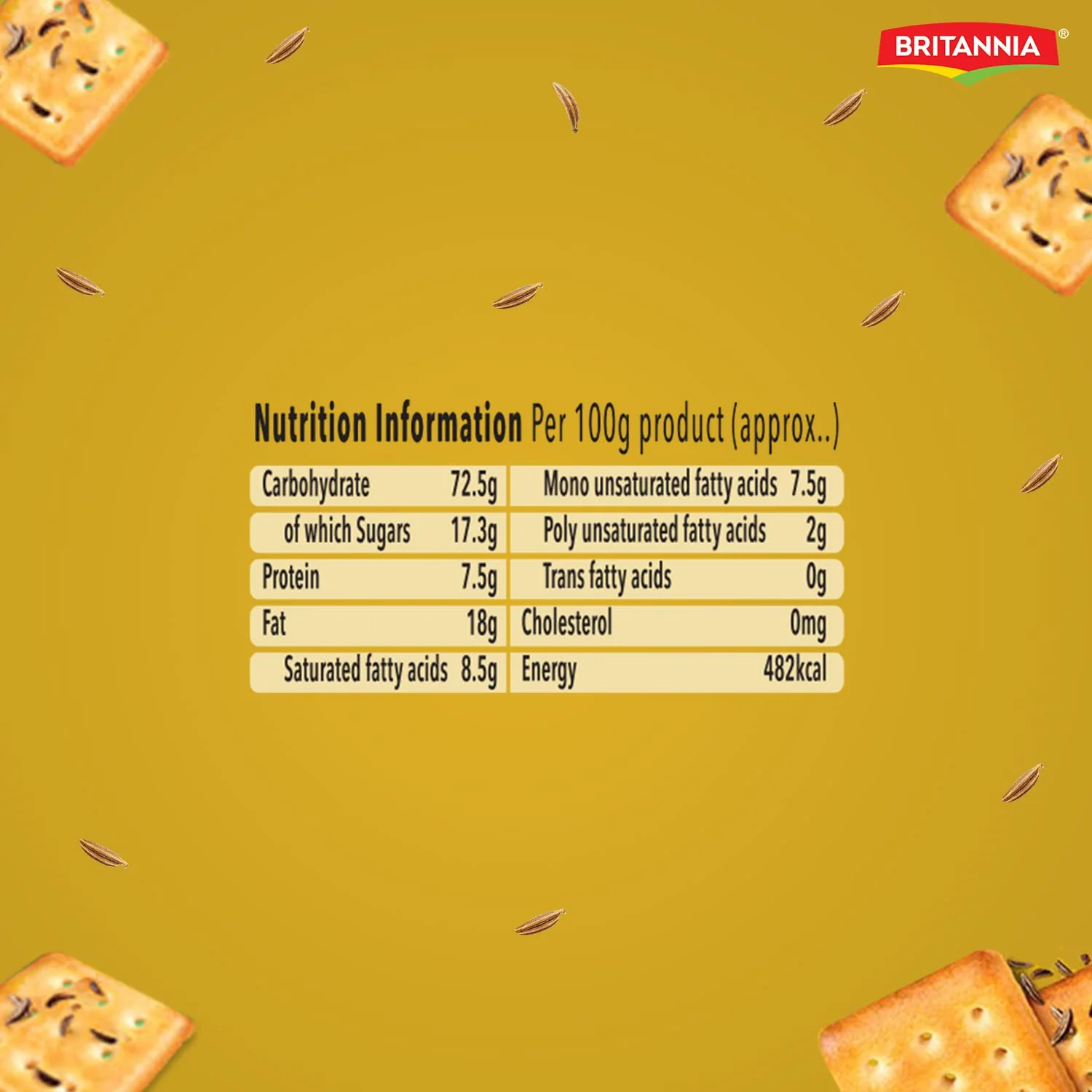 Britannia 50-50 Jeera Masti Biscuits, 260g or 300g - Image 4